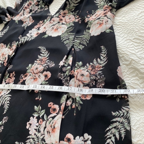 BCBGeneration Long Sleeve Tie Back Mini Dress - Picture 15 of 16